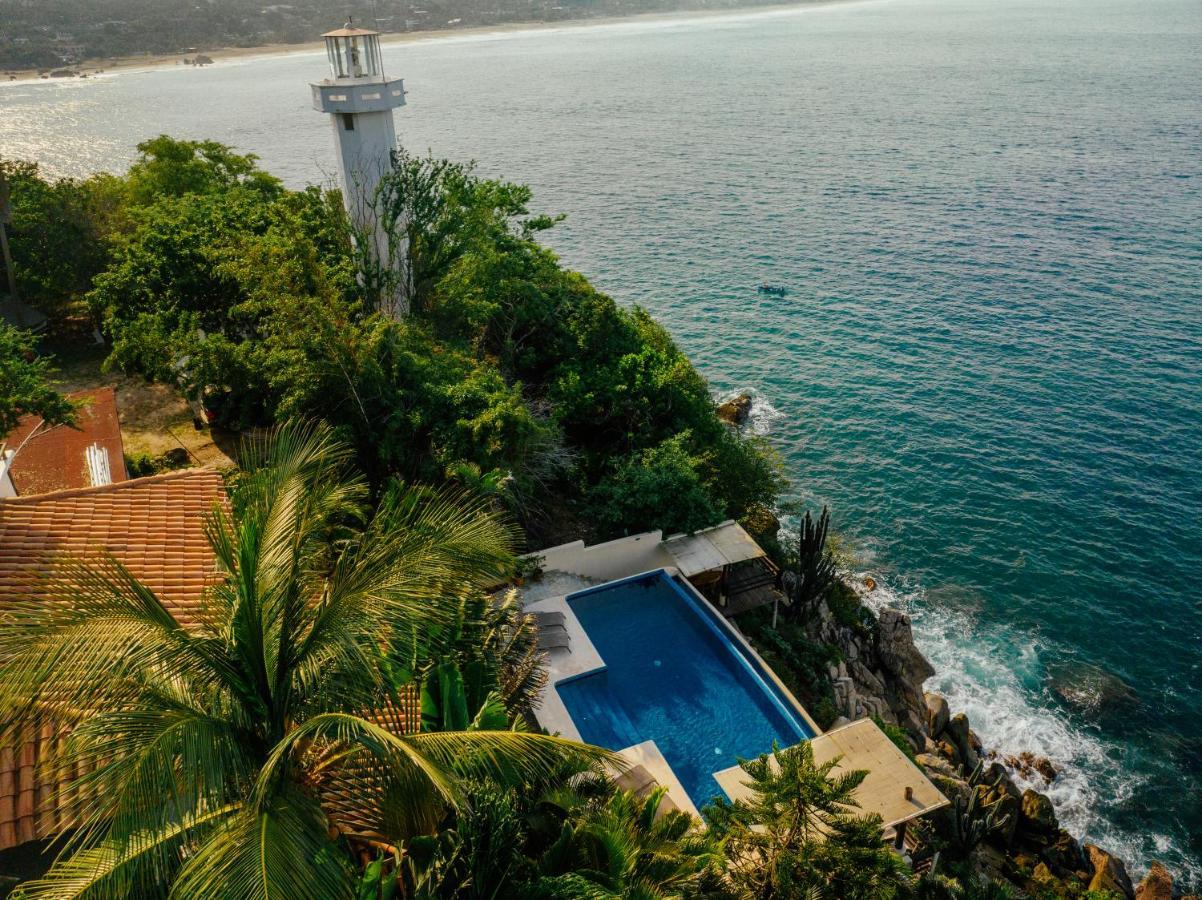 Refugio Del Faro Lägenhet Puerto Escondido  Exteriör bild